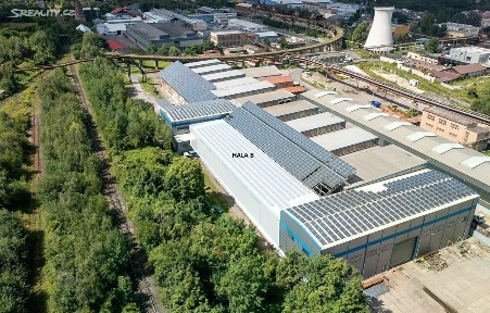 Pronájem skladového prostoru 973 m² Na Valmetce, Kladno