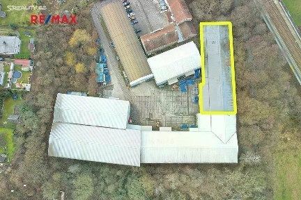 Pronájem skladového prostoru 1045 m² Králův Dvůr - Popovice