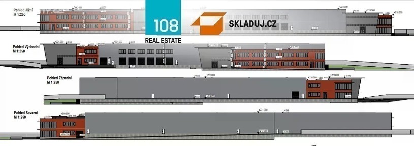 Pronájem skladového prostoru 5000 m² Zápy
