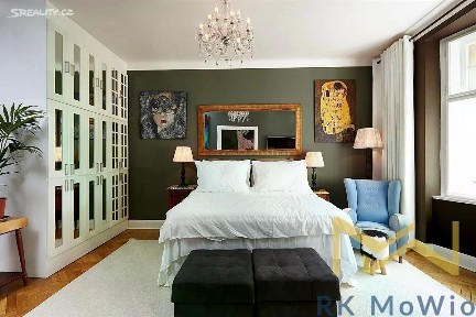 Pronájem bytu 3+1 97 m² Na Hrobci, Praha - Nové Město