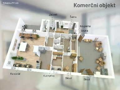 Prodej obchodního prostoru 200 m² Roubíčkov, Načeradec