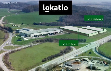 Pronájem skladového prostoru 19910 m² Ostředek