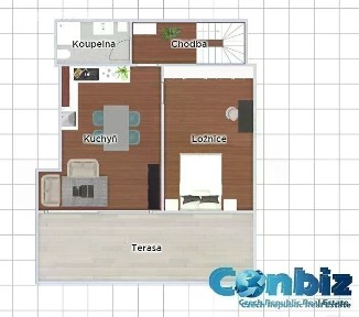 Pronájem bytu 2+kk 62 m² Holečkova, Praha - Smíchov