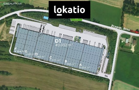 Pronájem skladového prostoru 14159 m² Divišov