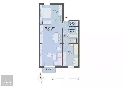 Prodej bytu 3+kk 68 m² Nehvizdy