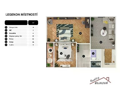 Prodej bytu 3+kk 63 m² Sídliště BSS, Brandýs nad Labem-Stará Boleslav - Brandýs nad Labem