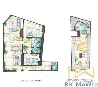 Pronájem bytu 4+kk 221 m² Vlašská, Praha - Malá Strana