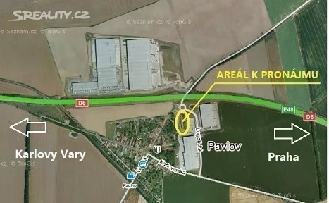 Pronájem obchodního prostoru 5626 m² Pavlov