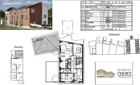Prodej bytu 4+kk 90 m² Koněvova, Mladá Boleslav - Čejetice