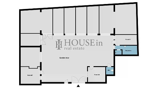 Pronájem výrobní haly, prostoru 485 m² Husitská, Praha - Žižkov