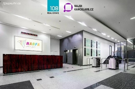 Pronájem kanceláře 945 m² Českomoravská, Praha - Libeň