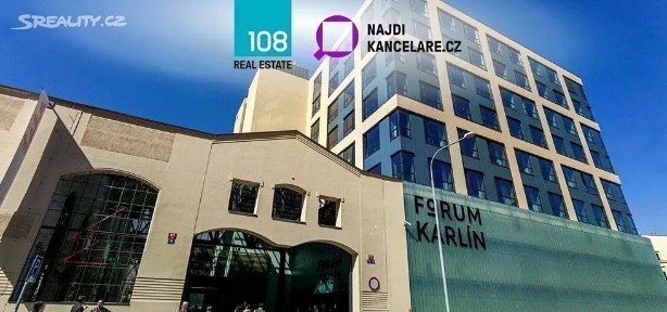 Pronájem kanceláře 595 m² Pernerova, Praha - Karlín