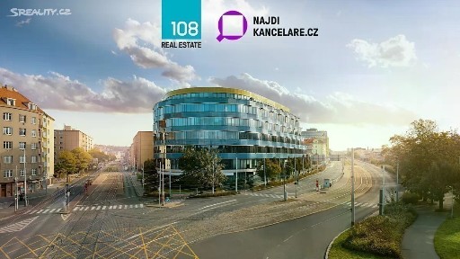 Pronájem kanceláře 773 m² Českomoravská, Praha - Libeň