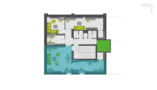 Pronájem kanceláře 47 m² Nuselská, Praha - Nusle