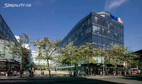 Pronájem kanceláře 470 m² Plzeňská, Praha - Smíchov
