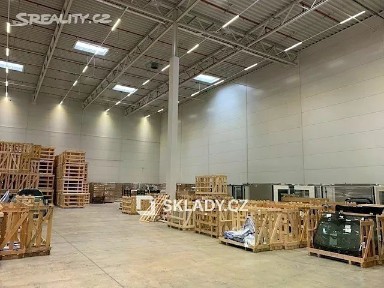 Pronájem skladového prostoru 1000 m² Zeleneč - Mstětice