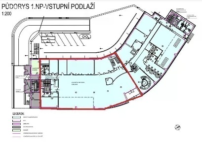 Pronájem obchodního prostoru 300 m² Masarykova, Kutná Hora - Hlouška