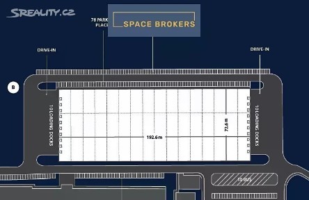 Pronájem skladového prostoru 14160 m² Brandýs nad Labem-Stará Boleslav - Stará Boleslav