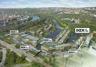 Pronájem kanceláře 517 m² Voctářova, Praha - Praha 8