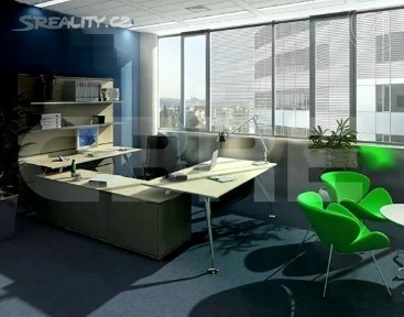 Pronájem kanceláře 651 m² Na Hřebenech II, Praha - Nusle