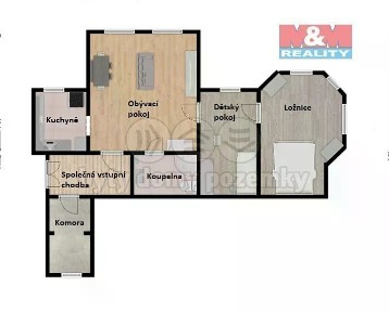 Prodej bytu 3+kk 56 m² Zbožská, Nymburk