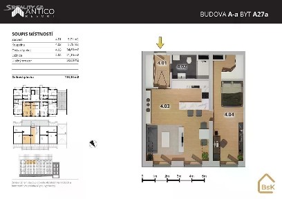 Prodej bytu 2+kk 67 m² Zborovská, Český Brod