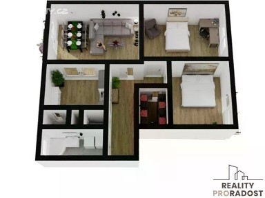 Prodej bytu 3+1 92 m² Jesenice