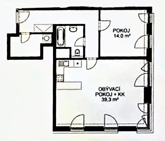 Prodej bytu 2+kk 79 m² Olšanská, Praha - Žižkov