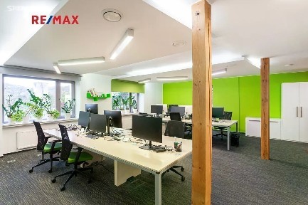 Pronájem kanceláře 700 m² Pod kopcem, Praha - Hodkovičky