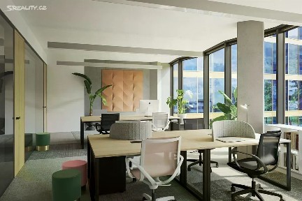 Pronájem kanceláře 18 m² Na Strži, Praha - Krč