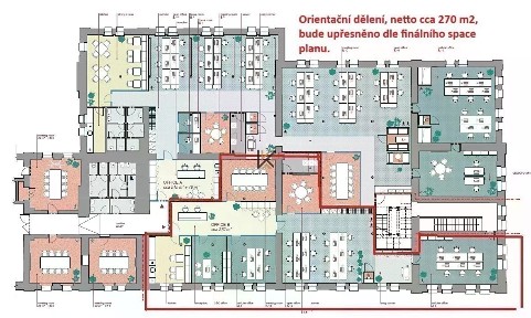 Pronájem kanceláře 350 m² U Průhonu, Praha - Holešovice