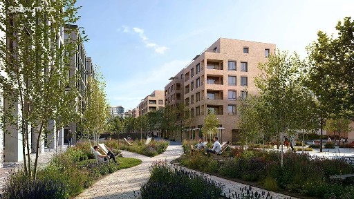 Praha, Praha 5, Radlice, náměstí Augustina Bubníka