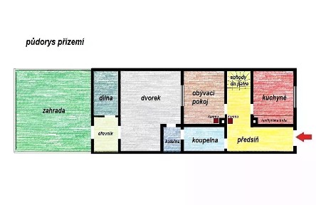 Prodej rodinného domu 150 m², pozemek 182 m² Tuchoraz, Kladno