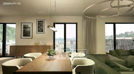 Prodej bytu 5+kk 204 m² Na Laurové, Praha - Smíchov