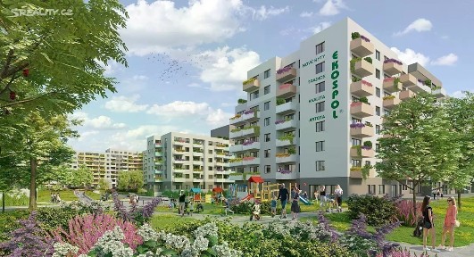 Prodej bytu 2+kk 46 m² U Továren, Praha - Hostivař