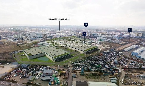Pronájem skladového prostoru 56609 m² Ke Kablu, Praha