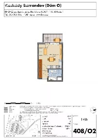 Prodej bytu 1+kk 33 m² Hugo Haase, Praha - Hlubočepy