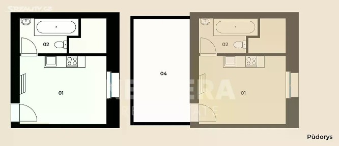 Prodej bytu 2+kk 38 m² Za návsí, Praha - Záběhlice