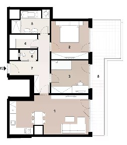 Prodej bytu 3+kk 76 m² Roudnická, Praha - Střížkov