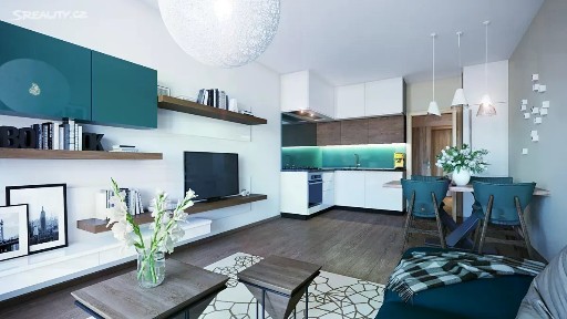 Prodej bytu 1+kk 34 m² Na vysoké I, Praha - Praha 5