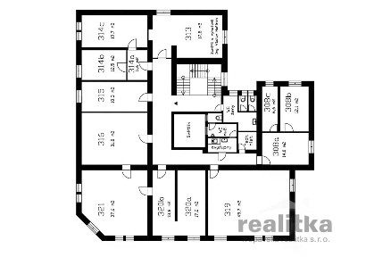 Pronájem kanceláře 200 m² Husova, Opava - Předměstí