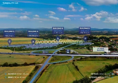 Pronájem výrobní haly, prostoru 19418 m² Kujavská, Hladké Životice