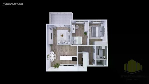 Prodej bytu 3+kk 84 m² Topolová, Olomouc - Slavonín