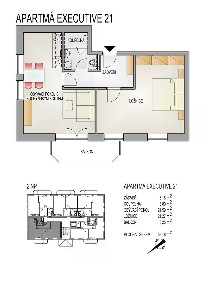 Prodej bytu 2+kk 48 m²