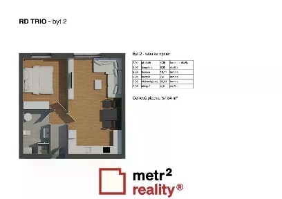 Prodej bytu 2+kk 58 m² Uničov