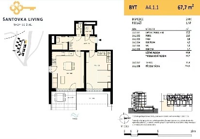 Prodej bytu 2+kk 67 m² Ostrovní, Olomouc