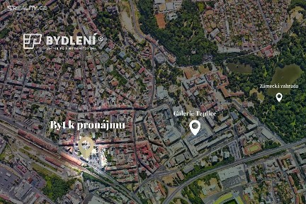 Pronájem bytu 2+kk 65 m² Na hrázi, Teplice