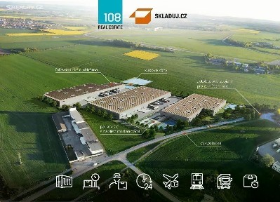 Pronájem skladového prostoru 7500 m² Tovačovská, Přerov - Přerov I-Město