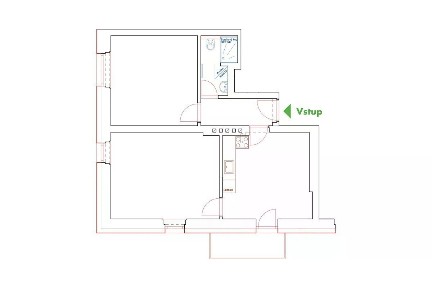 Prodej bytu 2+1 65 m² Bavorovská, Vodňany
