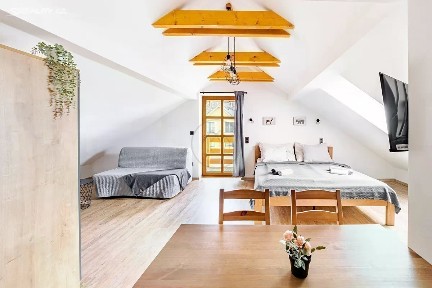 Prodej bytu 1+kk 47 m² Horní Planá - Hůrka